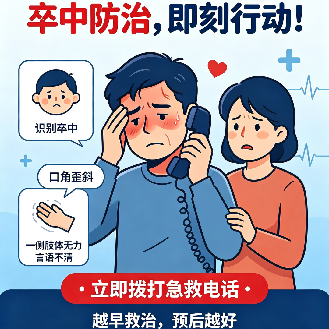 一顿饭的功夫，死神递出了镰刀——【卒中防治·即刻行动】2026年10月29日.第21个世界卒中日特刊